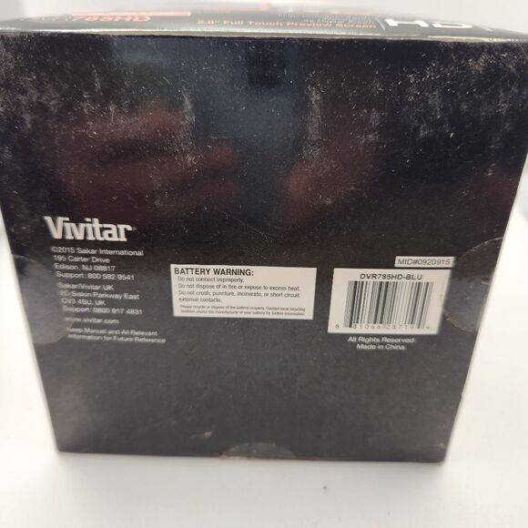 Vivitar HD Action Camera Camcorder DVR785HD Waterproof Bicycle and Helmet Mount - Picture 9 of 9